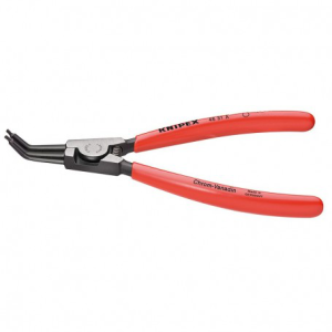 KNIPEX typ 4631 - kleště pro pojisté kroužky rukojeti ptažené plastem ( 45° )