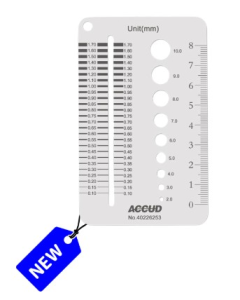 ACCUD 940 univerzální měrka mezer a otvorů