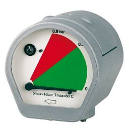 Obrázek pro produkt Manometr rozdílu tlaku MDM 60 E s LED alarmem
