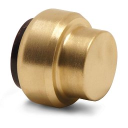 Obrázek pro produkt Zátka (mosaz), trubka 15 mm