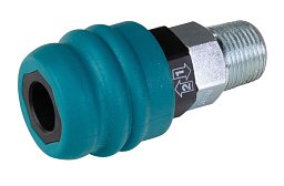 Obrázek pro produkt Bezpečnostní rychlospojka kompozit 3/8" AG (vnější závit)