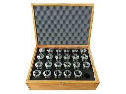 Obrázek pro produkt SADA upínacích kleštin 5C pr. 3 - 25mm - vnitřní tvar - kruh, průměr