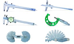 Obrázek pro produkt Set šablon a měřidel ANALOG pro výuku základních dovedností při měření