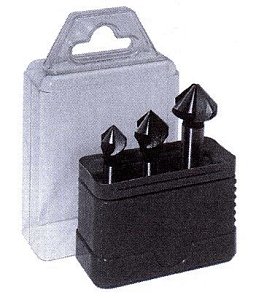 Obrázek pro produkt Sada kuželových záhlubníků 90° HSS 221625.2 Z2 /741 802/