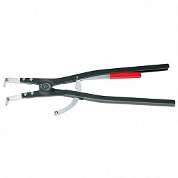 Obrázek pro produkt KNIPEX 4620A61 kleště na pojistné kroužky, pro hřídele 252-400 mm, zahnuté hroty
