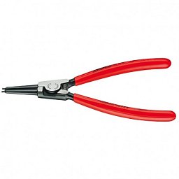 Obrázek pro produkt KNIPEX 4611A4 kleště na pojistné kroužky, pro hřídele 85-140 mm, rovné hroty ( rukojeti potažené plastem )