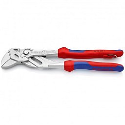 Obrázek pro produkt KNIPEX 8605180T klešťový stavitelný klíč délka 250mm ( poniklované + s vícesložkovými návleky s pojistkou)