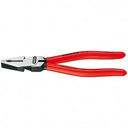 Obrázek pro produkt KNIPEX 0201200 silové kombinované kleště 200mm ( rukojeti potažené plastem )