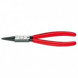 Obrázek pro produkt KNIPEX 4411J1 kleště na pojistné kroužky, pro otvory 12-25 mm, rovné hroty ( rukojeti potažené plastem )