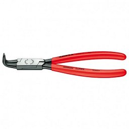 Obrázek pro produkt KNIPEX 4421J01 kleště na pojistné kroužky, pro otvory 8-13 mm, zahnuté 90° ( rukojeti potažené plastem )
