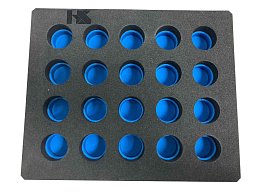 Obrázek pro produkt Pěnový modul pro sady kleštin ER ( prázdné ) ER32 ( bez loga HS )