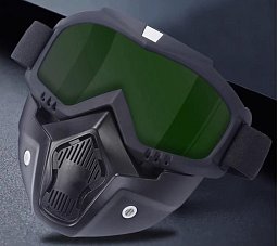 Obrázek pro produkt Ochranná maska FTR PROTECT1 s odjímatelným respirátorem pro práci s čistícími lasery 