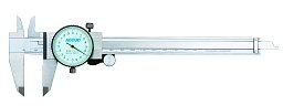 Obrázek pro produkt ACCUD 101-008-11 analogové posuvné měřítko s číselníkovým úchylkoměrem 200mm ( 0.01mm )