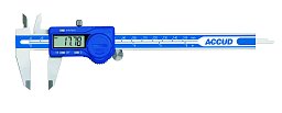 Obrázek pro produkt ACCUD 111-008-12 digitální posuvné měřítko 200mm/8" ( 0.01mm/0.0005" ) - s pos. kolečkem