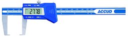 Obrázek pro produkt ACCUD 133-012-11 digitální posuvné měřítko pro vnější drážky 300mm/12" ( délka měřících ramen 60mm ) ( 0.01mm/0.0005" )