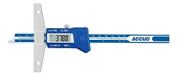 Obrázek pro produkt ACCUD 191-006-11 digitální hloubkoměr s otvory 150mm/6" ( 0.01mm/0.0005" )