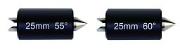 Obrázek pro produkt ACCUD 343-002-ST1 nastavovací měrka v úhlu 60° pro mikrometry na měření závitů 50mm