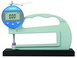Obrázek pro produkt ACCUD 460-010-11B digitální tloušťkoměr se základnou 0-10mm/0-0.4" ( 0.01mm/0.0005" )