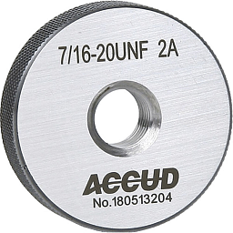 Obrázek pro produkt ACCUD 538-01428-UNF AMERICAN STANDARD závitový kalibr - kroužek ( zmetkový ) 2A, ANSI B1.2 / 1/4-28UNF /