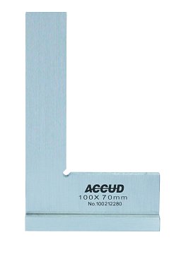 Obrázek pro produkt ACCUD 842-002-10 90° plochý úhelník s rozšířenou základnou 50x40mm ( DIN875 třída 0 )