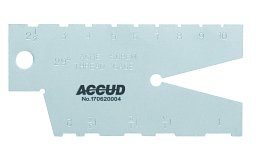 Obrázek pro produkt ACCUD 927-012-01 závitové měrky, trapézové 30° ( 2-12mm )