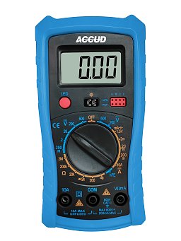 Obrázek pro produkt ACCUD DMT600 digitální MULTIMETR ( DC voltage 600V / DC current 10A )