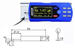 Obrázek pro produkt ACCUD SR200-04 doplňková sonda k SR200 pro hluboké drážky