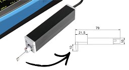 Obrázek pro produkt ACCUD SR400-03 doplňková sonda k SR400 pro hluboké drážky