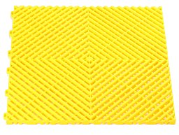 Obrázek pro produkt Plastová podlahová dlaždice - rohož 40x40cm ( YELLOW )
