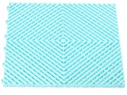 Obrázek pro produkt Plastová podlahová dlaždice - rohož 40x40cm ( AQUA BLUE )