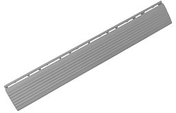 Obrázek pro produkt Plastový nájezd k dlaždicím PROFI - grey (M - 38 x 5,9 x 1,8 cm )