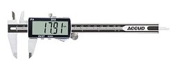 Obrázek pro produkt ACCUD 106-006-11 digitální posuvné měřítko 150mm/6" s velkým displejem a krytím IP54 ( 0.01mm/0.0005" )