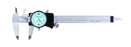 Obrázek pro produkt ACCUD 103-012-21 analogové posuvné měřítko s číselníkovým úchylkoměrem 300mm ( 0,02mm )