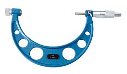 Obrázek pro produkt ACCUD 325-002-E01 mikrometr 0-2" s výměnnými měřícími doteky (0.0001in)