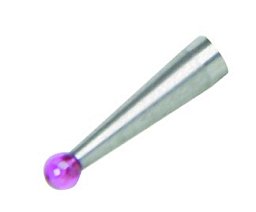 Obrázek pro produkt ACCUD 260-009-02 výměnný dotek pro číselníkový úchylkoměr S2/L17mm rubín