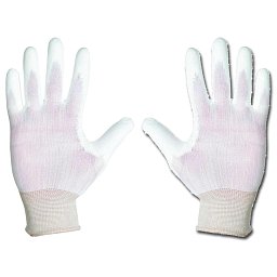 Obrázek pro produkt Rukavice nylonové Bunting-ROOSTER - bílé | velikost 10"