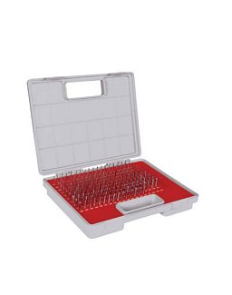Obrázek pro produkt ACCUD 523-01000-84I sada válečkových měrek, třídy ZZ 0.917-1.000in/ 84ks / přesnost +.0002"/