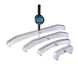 Obrázek pro produkt ACCUD 406-590-14 poloměrová měrka ( s digitálním úchylkoměrem ), 1100-15000mm/44-590"