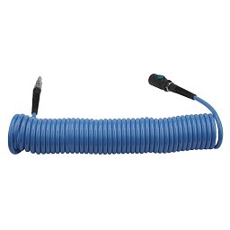 Obrázek pro produkt Spirálová PU hadice 10 m, ø 6,5/10 mm, 10 bar s rychlospojkou