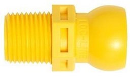 Obrázek pro produkt LOC-LINE Hrdlo se závitem, 1/2"- žluté