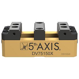 Obrázek pro produkt DV75150X-J1 Dvojitý samostředící upínací svěrák /75mm x 150mm x 56mm/
