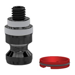 Obrázek pro produkt PS20F-PY Upínací čep RockLock™ 96 mm se systémem Poka-Yoke