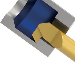 Obrázek pro produkt APB.B04.203.010.32 nůž MINI pro zpětné vyvrtávání d4, D.min. 3,2mm