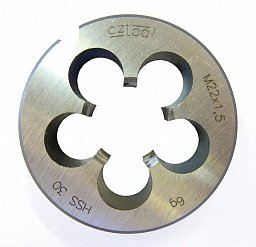Obrázek pro produkt Závitová kruhová čelist, HSS, 6g 223210 M3,5x0,35 /240 036/