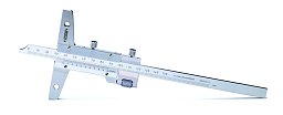 Obrázek pro produkt VÝPRODEJ INSIZE 1249-1501 analogový hloubkoměr s montážními otvory a jemným nastavováním
