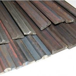 Obrázek pro produkt MetalCraft MCNS092 18 mm x 5 mm x 1 m zvýšená středová profilová lišta (tmavá ocel válcovaná za tepla)