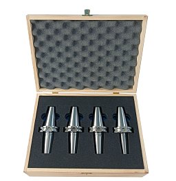 Obrázek pro produkt Startovací sada dlouhých tepelných upínačů DIN69871, SK40 pro nástroje pr. 18,20, 25 a 32 mm