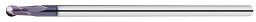 Obrázek pro produkt TK stopková fréza kopírovací se zúženou upínací částí BS0103, 1x2mm, R0,5
