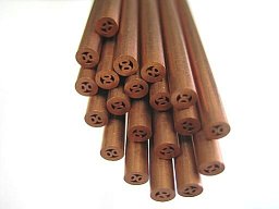 Obrázek pro produkt EDM trubička vícekanálová MĚĎ 1,1x400mm