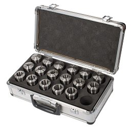 Obrázek pro produkt Kleštiny 5C, sada 17 ks, 3 – 25 mm